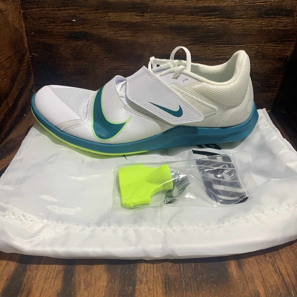 Nike Rival Jump White Barely Green Volt Bright Spruce DR2756-100 Men's Size 9